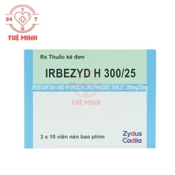 Irbezyd H 300/25 Zydus Cadila - Thuốc điều trị tăng huyết áp